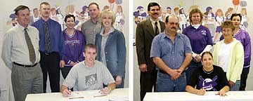 Niekamp, Schmitz to play in college (04/24/03)
