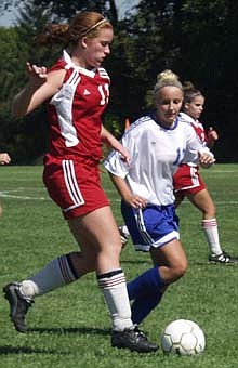 Patriots top Huntington, one away from OAC title (09/22/03)