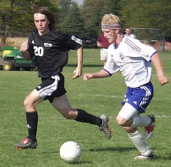 Carpenter scores two as Jay beats Scots (10/13/03)