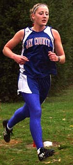 Johnson to state as Jay places 8th (10/27/03)