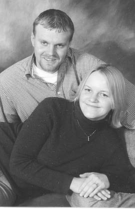 Couple to wed in April (3/17/04)