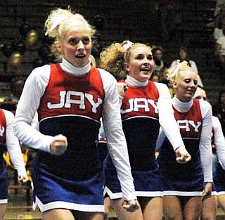 JC cheerleaders 4th in state (11/08/04)
