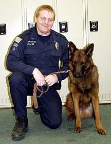 New dog on duty for city (2/17/05)