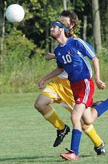 Patriots strike goal (08/26/05)