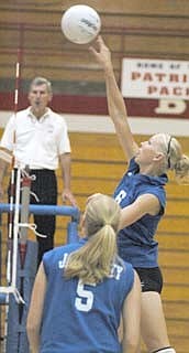 Patriot spikers clobber South Side (08/30/06)