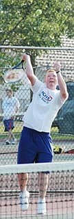 Jay rebounds vs. Starfires (09/07/06)
