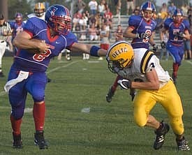 Turnovers crush Jay Co. (08/23/2008)