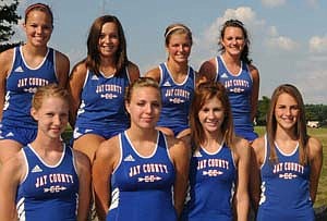 Trio leads Jay Co. girls