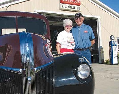 Historic collector car auction set