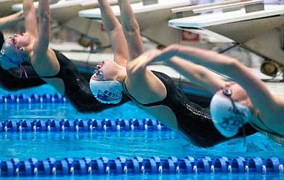 Record-setting swims
