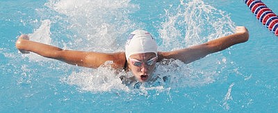 Jay swims past Eels