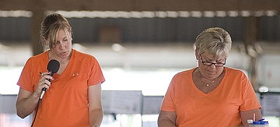 Volunteers keep show moving