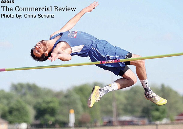 Neal wins high jump