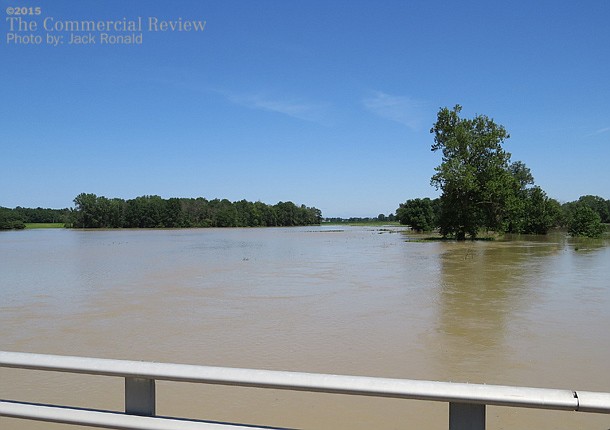 Salamonie swollen downstream