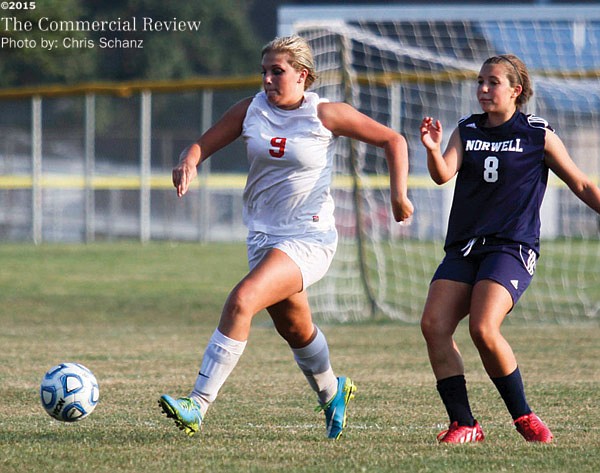 Girls soccer ties with Norwell
