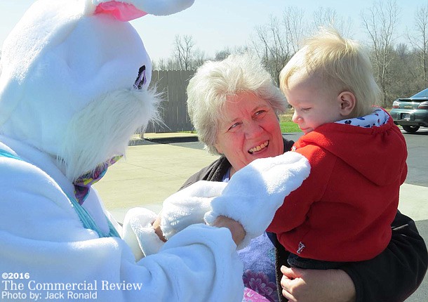 Boy meets bunny