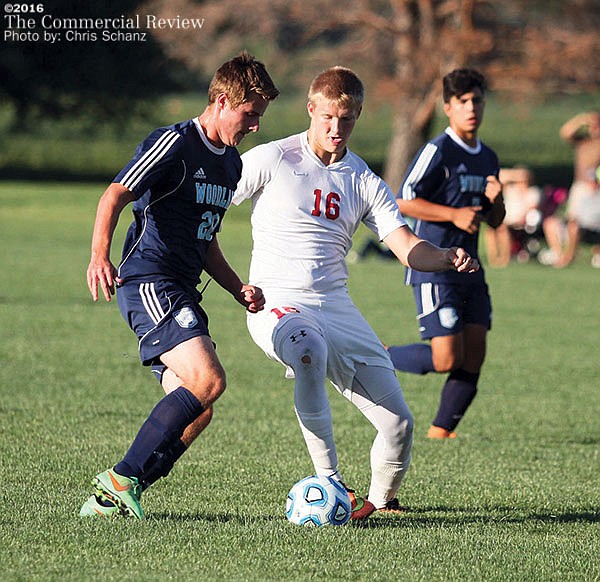 Schlosser hat trick leads Patriots to 6-1 victory