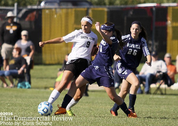 Girls get few chances on offense in loss