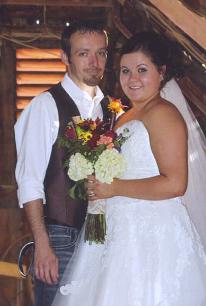 Motter, Twigg were wed in October