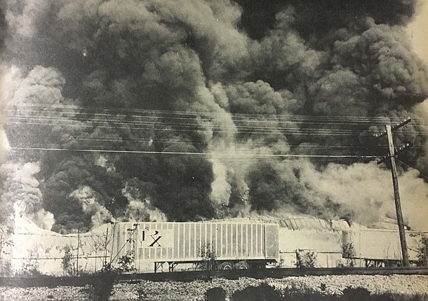 Retrospect: Fire hit Sheller plant