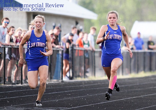 Laux runs to 100 dash title