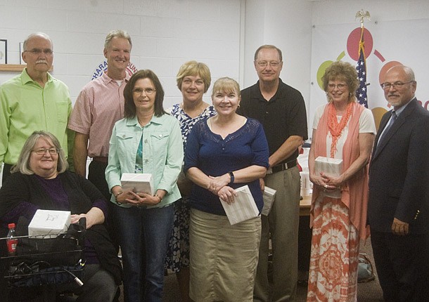 Retiring staff honored