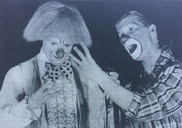 Retrospect: Shy clown visited Jay