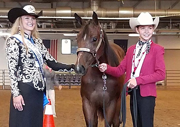 Hollowell wins horse at fair