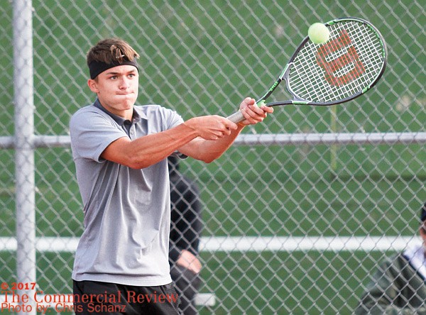 Patriot tennis team sweeps Randolph Southern