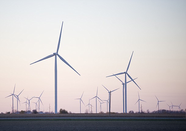 All wind turbines are up