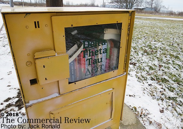 Grinch steals a Little Free Library