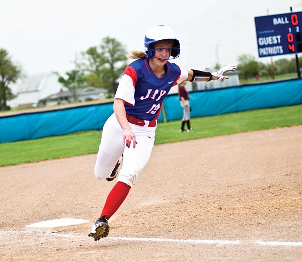 JCHS softball thrashes Wes-Del