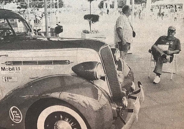 Race car’s brakes failed