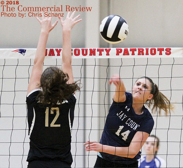 Jay Co. spikers defeat Argylls