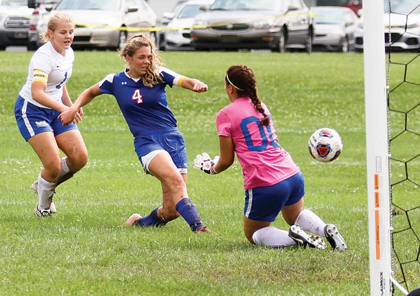 Girls soccer blasts Burris