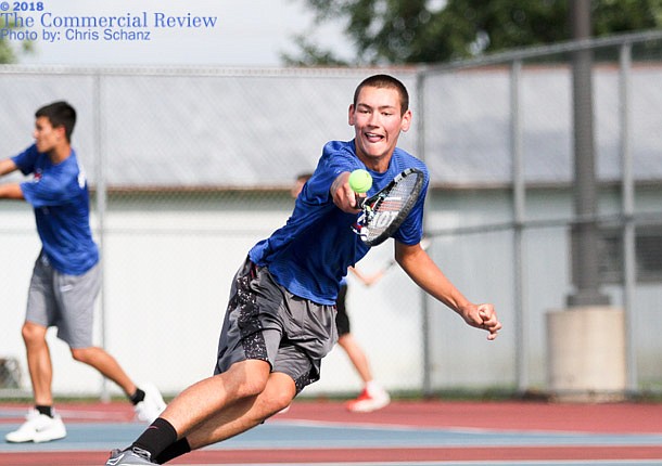 Jay County tennis tops Union City