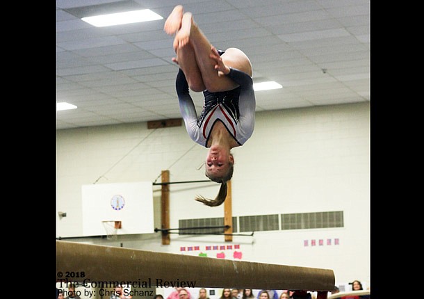 Gymnasts post strong scores in opener