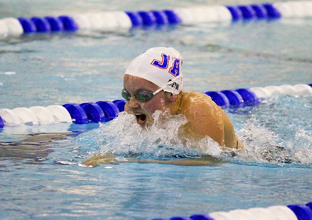 Sisters battle in final meet together