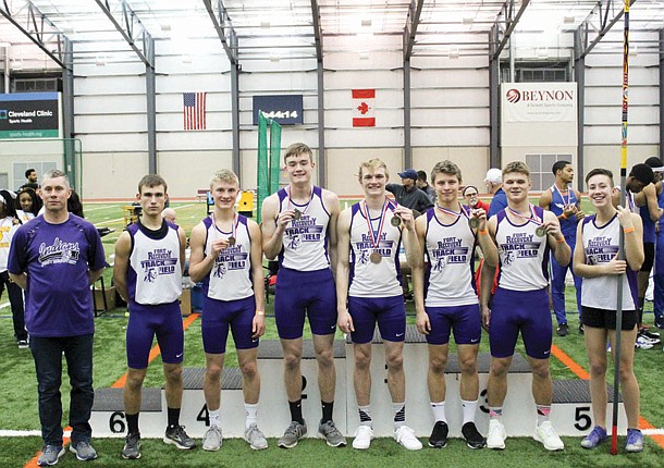 FR relay wins indoor state championship