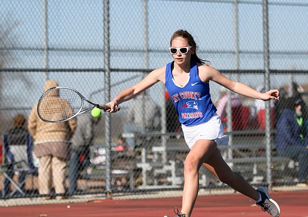 Tennis drops home opener