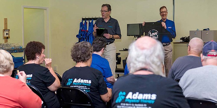 Adams celebrates 20 years in business