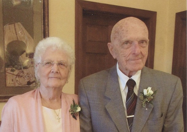 Fred and Maggie Reynolds, married 70 years