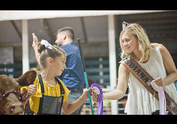 State Angus queen stays busy