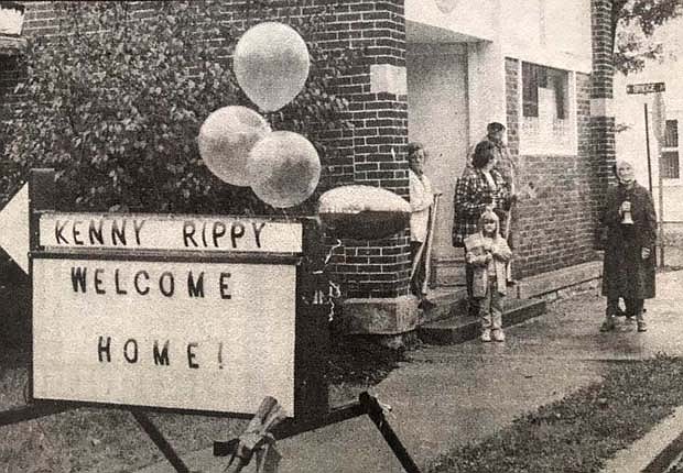 Rippy returned after his heart transplant