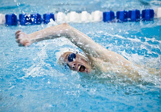 Patriot boys swimmers finish sixth at sectional