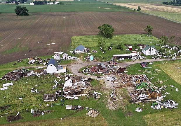 TORNADO HITS