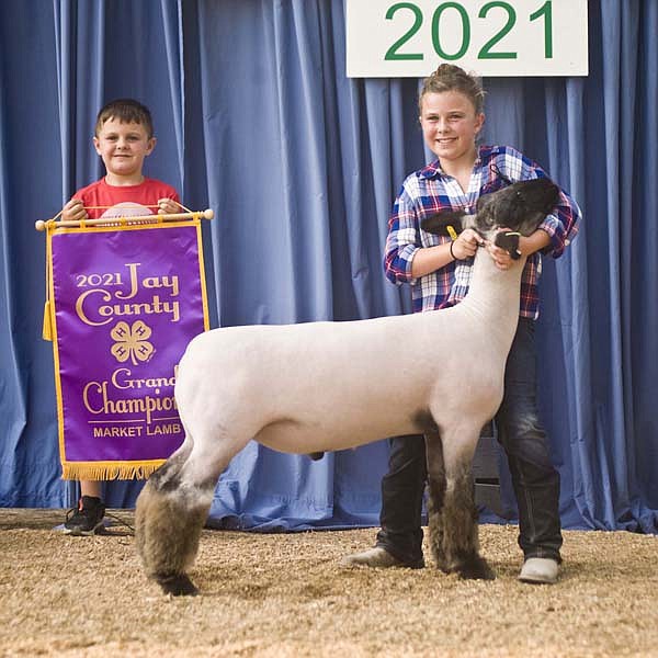 Myers, Walker lead 4-H sheep show