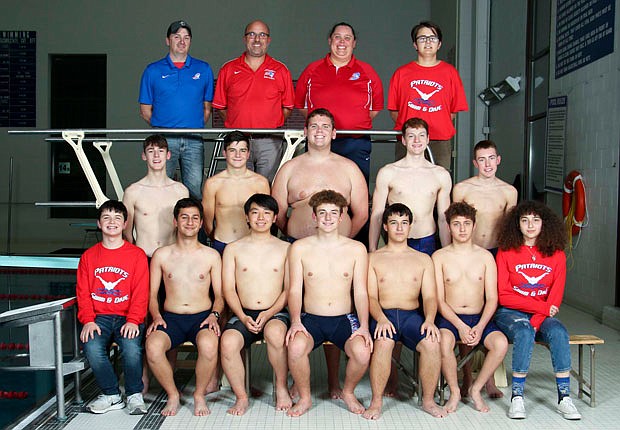 Small Patriot boys swim team has to be versatile