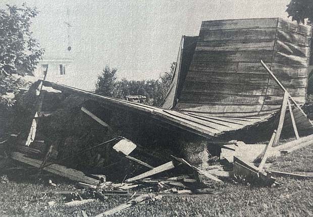 Storm slammed Boundary City homes