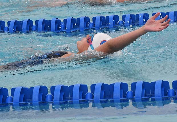 Jay swimmers suffer first defeat